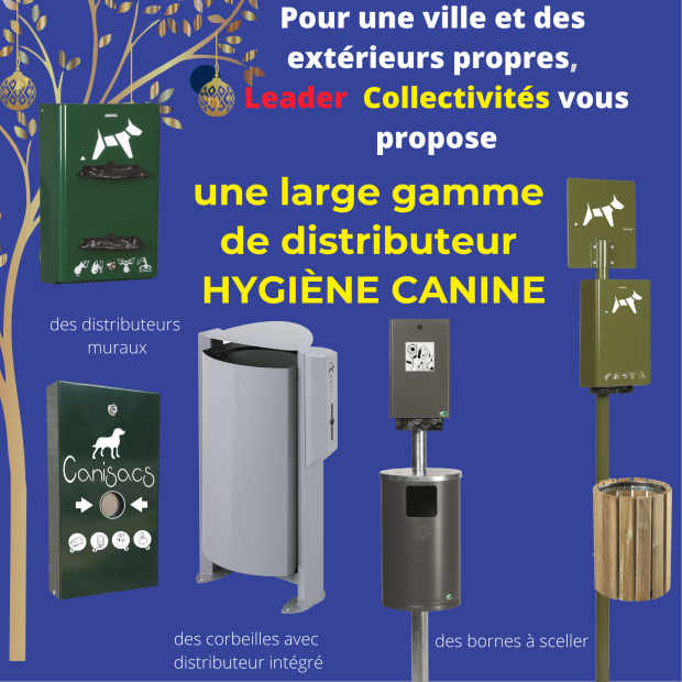 Hygiène canine leader collectivités