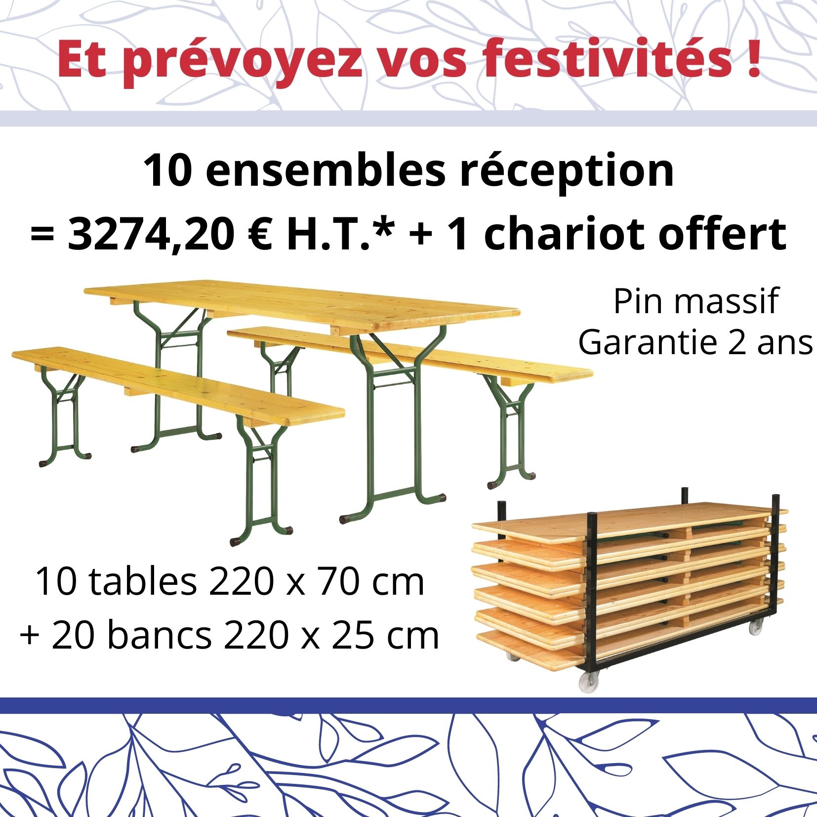 Leader Collectivités Mobilier extérieur 2022