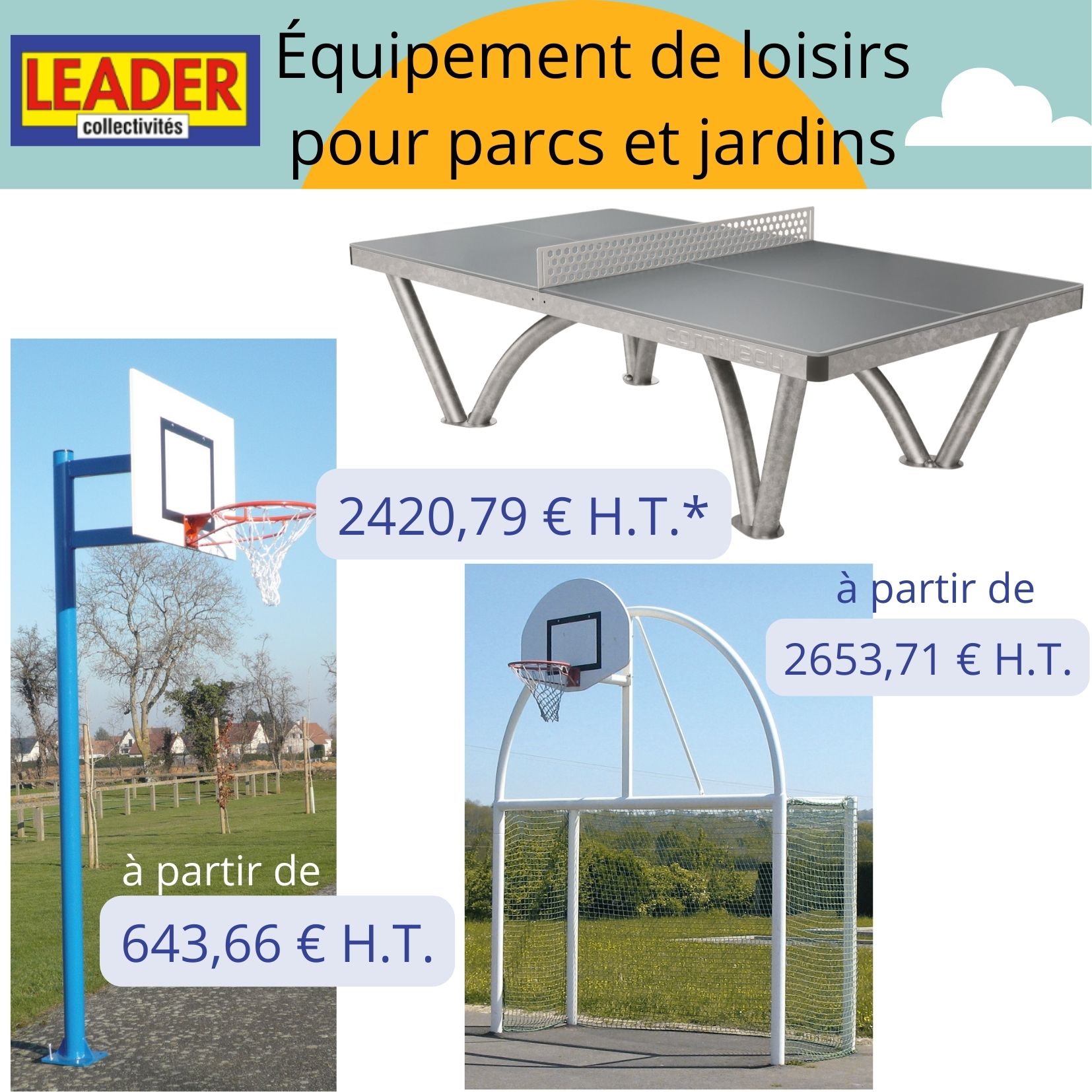 Leader Collectivités Mobilier extérieur 2022