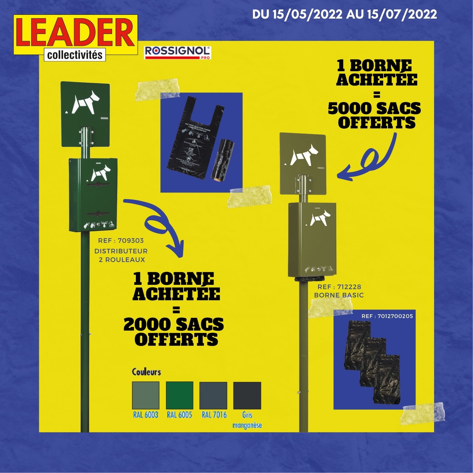 Offre Leader collectivité : lot de chaises Denver
