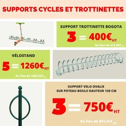 Découvrez nos offres sur les supports de trottinettes et cycles !