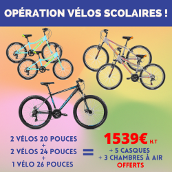 Découvrez cette offre sur les vélos scolaires pour l’organisation de sessions « Savoir Rouler à Vélo » dans votre collectivité !