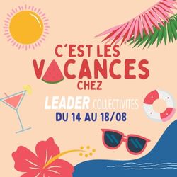 On parle vacances chez Leader